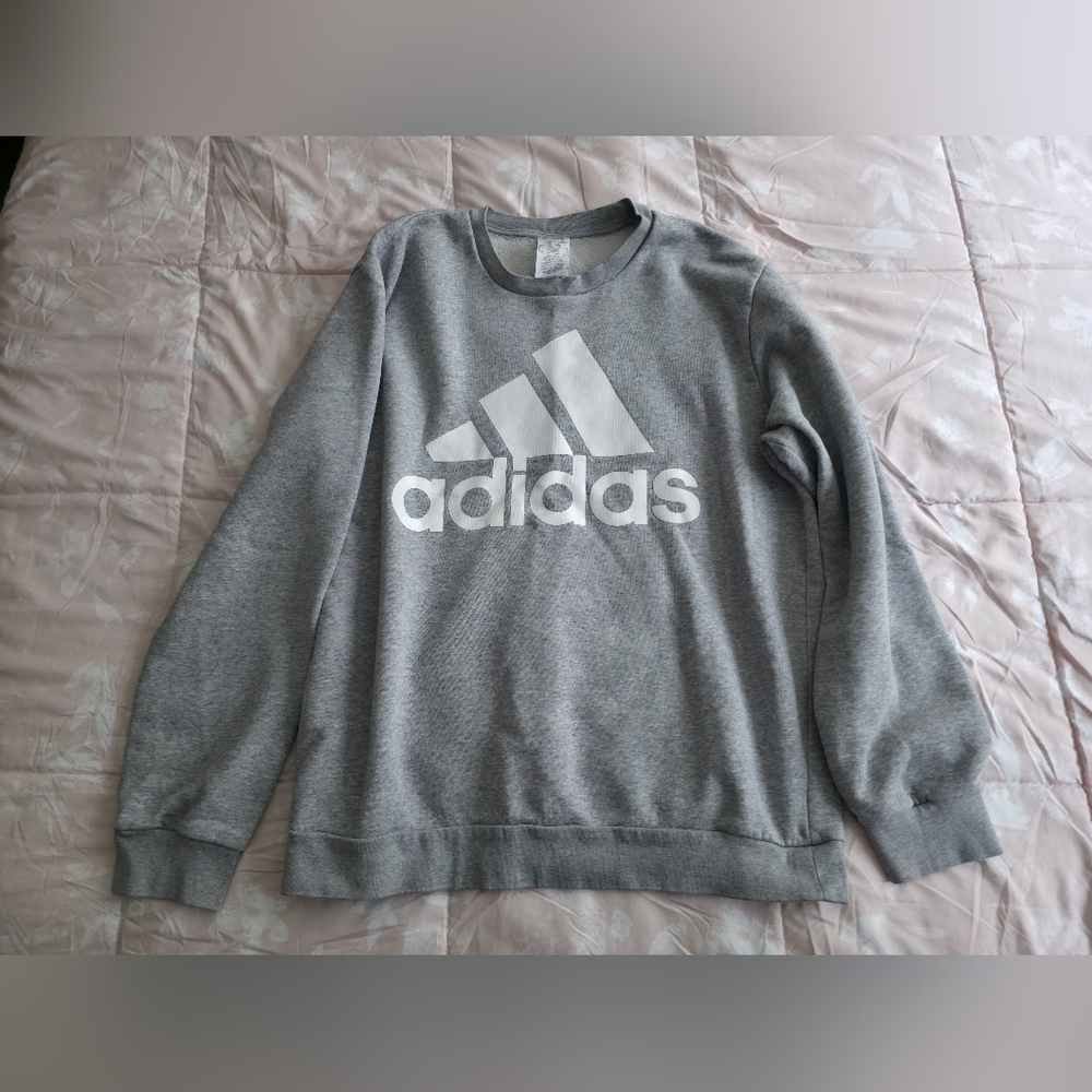 Adidas Men's Gray Sweater